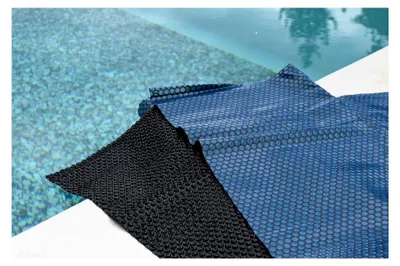 Produktbild von Solarnoppenfolie Blau/Schwarz Solarplane Poolabdeckung 8 x 4 m Rechteck