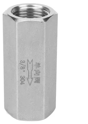 Produktbild von Checkventil für Rohrverbindung - BSPP Innengewinde - 304 Edelstahl - 3/8"