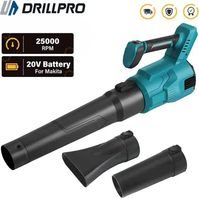 Obrázok produktu pre Fúkač lístia – napájaný z akumulátora – bezkefový motor – 3 stupne – 25 000 ot./min – 60 m/s – 2x 20 V akumulátory v balení