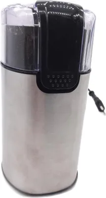 Zdjęcie produktu dla AmazonBasics elektryczny młynek do kawy ze stali nierdzewnej młynek pudełko timer cichy