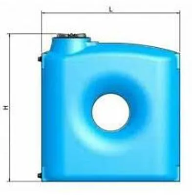 Immagine prodotto di Serbatoio da esterno jolly cpz lt.2000 blu