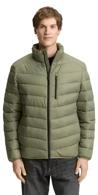 Produktbild von TOM TAILOR Denim Lightweight Steppjacke mit Stehkragen
