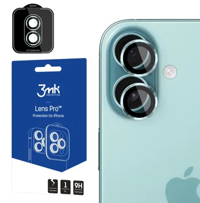 Image de Protection de lentille 3mk Lens Protection Pro en verre trempé pour iPhone 17 - vert