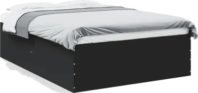 Obrázek produktu pro vidaXL Postelový rošt černý 140x190 cm Dřevěný materiál
