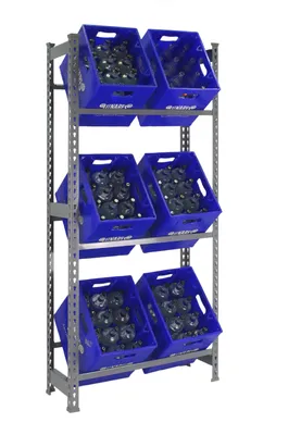 Produktbild von Simonrack Kit Simonbottle 3-1800X800X300 Grau