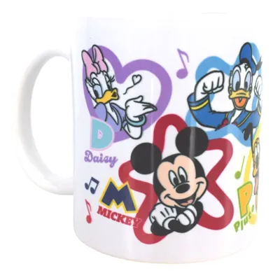 Produktbild von Tasse Disney Mickey Mouse Freunde Motiv 325ml aus Keramik ca. Ø8x9,5cm
