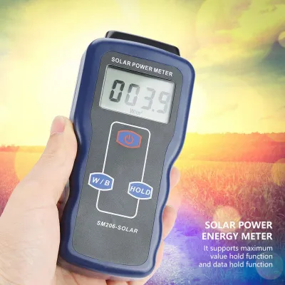 Obrázek produktu pro SM206 Digitální měřič sluneční energie Sluneční záření Měřící testovací přístroj