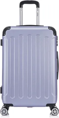Produktbild von Flexot® F-2045 Koffer Reisekoffer Hartschale Hardcase Doppeltragegriff mit Zahlenschloss Gr. L Farbe Flieder