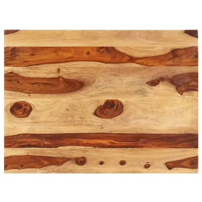 Produktbild von Tischplatte Massivholz Palisander 15-16 mm 70×80 cm
