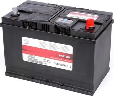 Zdjęcie produktu dla TOYOTA Rav4 Camry Corolla Avensis Auris 80Ah Bateria 28800-AZC24 OE