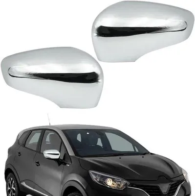 Produktbild von Buitenspiegelkappen voor Renault Clio 4 Captur Zoe Translated to German: Außenspiegelabdeckungen für Renault Clio 4 Captur Zoe