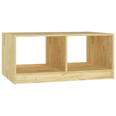 Produktbild von vidaXL Couchtisch 75x50x33,5 cm Massivholz Kiefer