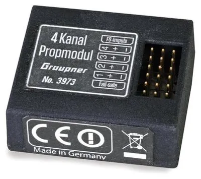 Produktbild von Graupner 4 Kanal Proportionalmodul