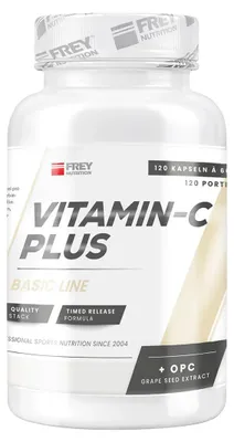 Produktbild von Frey Nutrition Vitamin-C Plus 120 Kapseln