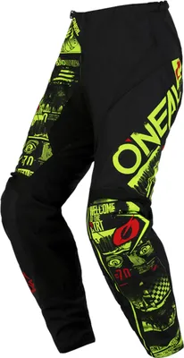 Produktbild von Oneal Element Attack Motocross Hose, schwarz/gelb, 34