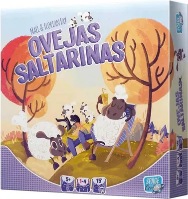 Produktbild von Asmodee Ovejas Saltarinas Brettspiel Gelb Gelb One Size