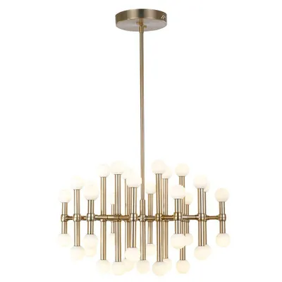 Image de Italux Giovanna Lustre LED moderne bronze MX16009008-37A B
