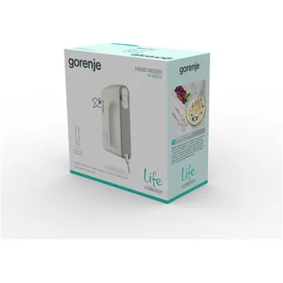 Obrázok produktu pre Gorenje M420CW, Ručný mixér, Biela, Miešanie, 1,3 m, Tlačidlá, 450 W