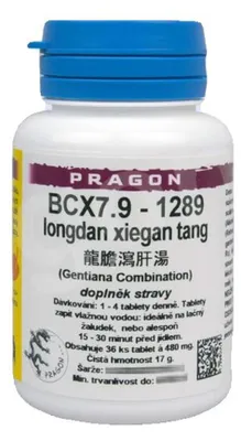 Produktbild von BCX7.9 - Longdan Xiegan Tang - Tabletten/Filmtabletten, PRAGON
