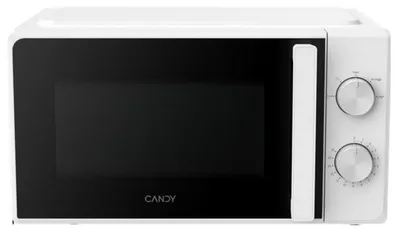 Produktbild von Candy CMW320SMW 011, Arbeitsplatte, Solo-Mikrowelle, 20 l, 700 W, Drehregler, Weiß