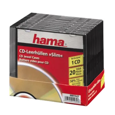 Produktbild von Hama 00011432, Schwarz, Transparent, Kunststoff, 120 mm, 144 mm, 125 mm, 105 mm