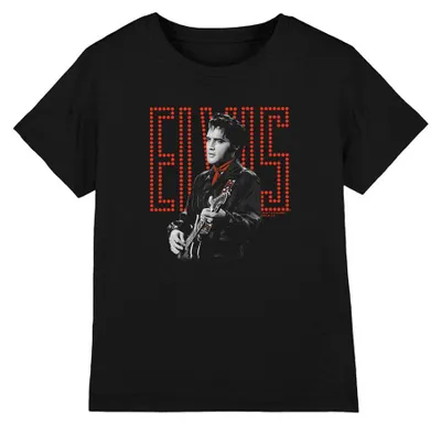 Produktbild von Elvis Presley - "Guitarman" T-Shirt für Kinder TV33496 (116) (Schwarz)