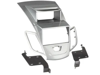 Image de Adaptateur de façade 2-DIN pour Ford Fiesta (avec afficheur) 2008 >gris