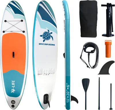 Produktbild von X4-LIFE Stand Up Paddle Board - SUP Set aufblasbar - iSUP bis 160 kg inkl. Zubehör