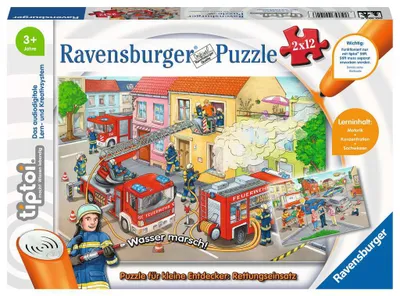 Produktbild von tiptoi® Puzzle für kleine Entdecker: Rettungseinsatz Ravensburger 00102