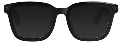 Produktbild von COLMI V03 Smart Glasses, Smarte Brille mit 8MP Kamera, Audio, Bluetooth 5.3, IP65 - Ausführung: Sonnenbrille, Eckiger Rahmen