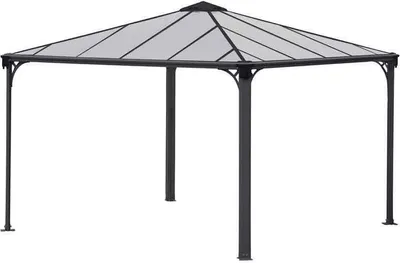 Produktbild von Palram - Canopia Aluminium Pavillon Palermo 3600 Anthrazit 360x360x295 cm