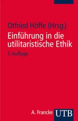 Obrázok produktu pre Einführung in die utilitaristische Ethik