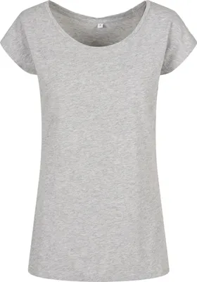 Immagine prodotto di Build Your Brand Basic BB013 | LadiesŽ Tee a girocollo - Colore: Heather Grey - Taglia: 3XL