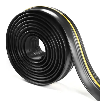Image de Solidchoice - Joint d'étanchéité pour portes de garage, 6 mètres, en caoutchouc - Joint universel pour portes de garage
