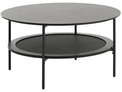 Image de Selsey Mogest - Table basse, chêne noir, 80 cm