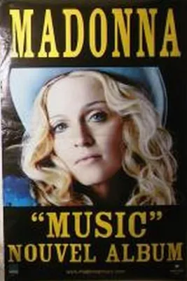 Obrázok produktu pre Madonna – Hudba – Plagát – 80x120 cm