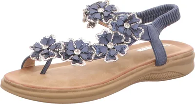 Produktbild von living UPDATED Damen-Sandalette Blau, Farbe:blau, EU Größe:42