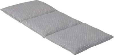 Produktbild von Kirschkernkissen Cervico Wärmekompresse - 50x20cm - Hellgrau mit Weißen Punkten
