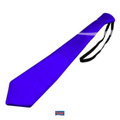Produktbild von Folat 61694, Karnevalskostüm-Krawatte, Polyester, Blau, 300 mm, 1 Stück(e)