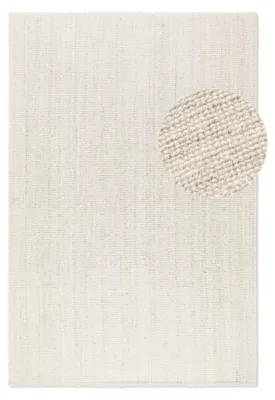Produktbild von Hanse Home Bouclé Jute Teppich Jaipur Weiß