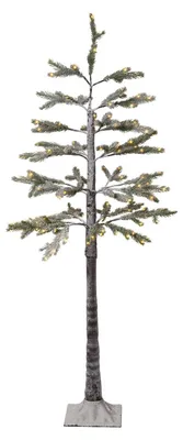 Immagine prodotto di Albero di Natale a LED "Fichte", 150 cm x 65 cm, luce bianco caldo