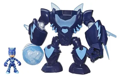 Produktbild von PYJAMASKEN - Robo-Yoyo - Vorschulspielzeug mit Geräuschen und Lichtern und Yoyo-Figur für Kinder