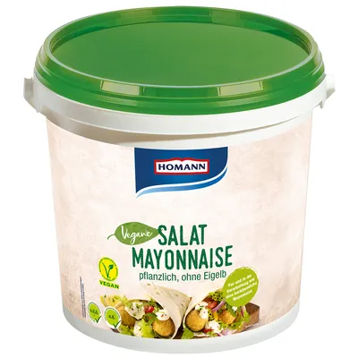 Image de Homann mayonnaise pour salade végétalienne 10000g