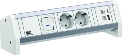 Image de Bachmann Steckdosenleiste DESK 2xCEE7/3 902.0291 (902.0291)