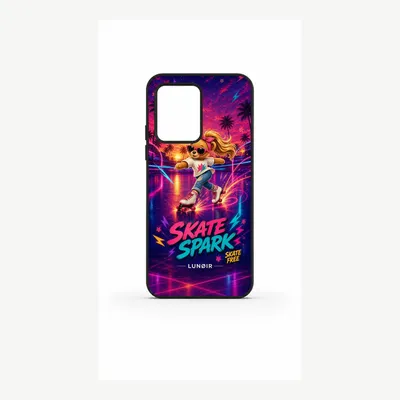 Zdjęcie produktu dla Etui do telefonu Xiaomi Redmi Note 12, pokrowiec ochronny z motywem skateboardu – LUNØIR ©