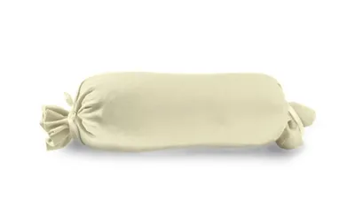 Produktbild von Hahn Haustextilien Nackenrollen-Kissenbezug 15x40 cm Farbe ecru