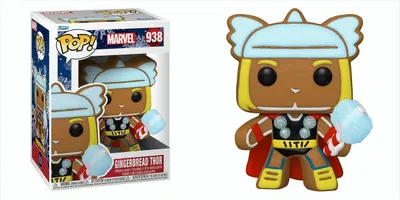 Produktbild von Marvel - Gingerbread Lebkuchen Thor 938 - Funko Pop! - Vinyl Figur