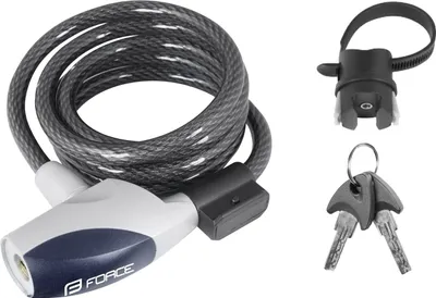 Produktbild von schloss FORCE DELUXE Spirale mit Halter 60cm/12mm