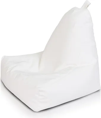 Obrázek produktu pro Ecopuf Keiko, sedací vak, sedací vak, venkovní køeslo Pouf, sedací vak, Bílá E1, M