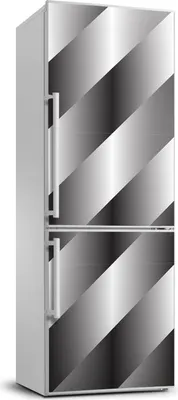 Produktbild von Tulup Kühlschrankdekoration - 70x190 cm - Aufkleber auf dem Kühlschrank - Abstraction Streifen